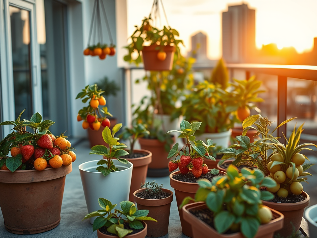 Tanaman Buah dalam Pot: Cara Praktis Berkreasi dengan Kebun Mini di Teras